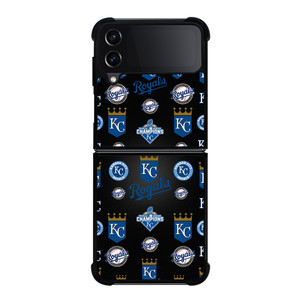KANSAS CITY ROYALS LOGO PATTERN Samsung Galaxy Z Flip 4 Case Cover