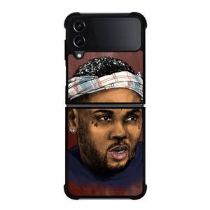 KEVIN GATES RAPPER CARTOON Samsung Galaxy Z Flip 4 Case Cover