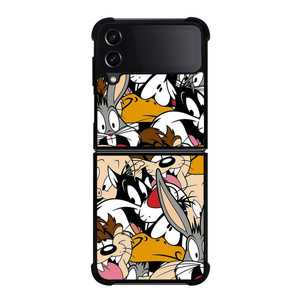 LOONEY TUNES CARTOON CROSSOVER Samsung Galaxy Z Flip 4 Case Cover LOONEY TUNES CARTOON CROSSOVER Samsung Galaxy Z Flip 4 Case Cover