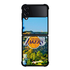 LOS ANGELES LAKERS HOLLYWOOD SIGN Samsung Galaxy Z Flip 4 Case Cover LOS ANGELES LAKERS HOLLYWOOD SIGN Samsung Galaxy Z Flip 4 Case Cover