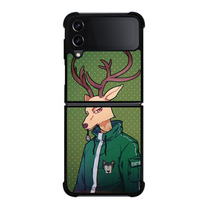 LOUIS BEASTARS CARTOON Samsung Galaxy Z Flip 4 Case Cover LOUIS BEASTARS CARTOON Samsung Galaxy Z Flip 4 Case Cover