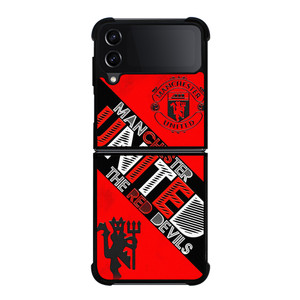 MANCHESTER UNITED THE RED DEVILS Samsung Galaxy Z Flip 4 Case Cover