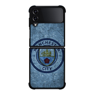 MANHESTER CITY WALL TEXTURE Samsung Galaxy Z Flip 4 Case Cover MANHESTER CITY WALL TEXTURE Samsung Galaxy Z Flip 4 Case Cover