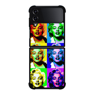 MARILYN MONROE POP ART COLLAGE Samsung Galaxy Z Flip 4 Case Cover