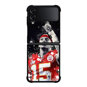 PATRICK MAHOMES KANSAS CITY CHIEF ART Samsung Galaxy Z Flip 4 Case Cover PATRICK MAHOMES KANSAS CITY CHIEF ART Samsung Galaxy Z Flip 4 Case Cover