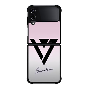SEVENTEEN BOY GROUP LOGO Samsung Galaxy Z Flip 4 Case Cover SEVENTEEN BOY GROUP LOGO Samsung Galaxy Z Flip 4 Case Cover