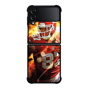 TRAVIS KELCE KANSAS CITY CHIEFS NFL Samsung Galaxy Z Flip 4 Case Cover