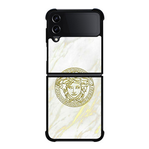 VERSACE GOLD MARBLE Samsung Galaxy Z Flip 4 Case Cover