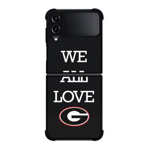 WE ALL LOVE GEORGIA BULLDOGS FOOTBALL Samsung Galaxy Z Flip 4 Case Cover