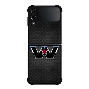WESTERN STAR TRUCKS METAL LOGO 2 Samsung Galaxy Z Flip 4 Case Cover WESTERN STAR TRUCKS METAL LOGO 2 Samsung Galaxy Z Flip 4 Case Cover