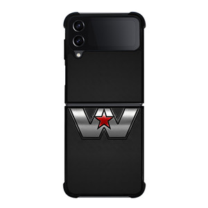 WESTERN STAR TRUCKS METAL LOGO Samsung Galaxy Z Flip 4 Case Cover WESTERN STAR TRUCKS METAL LOGO Samsung Galaxy Z Flip 4 Case Cover