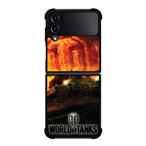 WORLD OF TANKS ONLINE GAMES LOGO 2 Samsung Galaxy Z Flip 4 Case Cover