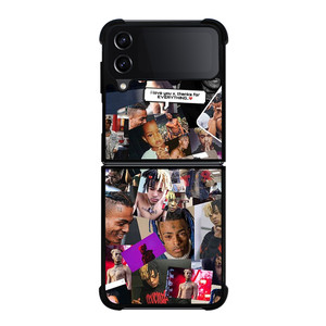 XXXTENTACION RAPPER COLLAGE Samsung Galaxy Z Flip 4 Case Cover