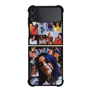 BILLIE EILISH COOL COLLAGE Samsung Galaxy Z Flip 3 Case Cover BILLIE EILISH COOL COLLAGE Samsung Galaxy Z Flip 3 Case Cover