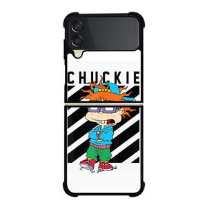 CHUCKIE FINSTER RUGRATS OFF WHITE Samsung Galaxy Z Flip 3 Case Cover CHUCKIE FINSTER RUGRATS OFF WHITE Samsung Galaxy Z Flip 3 Case Cover