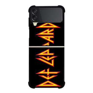 DEF LEPPARD ROCK BAND LOGO Samsung Galaxy Z Flip 3 Case Cover DEF LEPPARD ROCK BAND LOGO Samsung Galaxy Z Flip 3 Case Cover