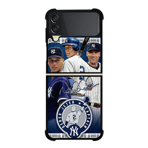 DEREK JETER NEW YORK YANKEES LOGO Samsung Galaxy Z Flip 3 Case Cover DEREK JETER NEW YORK YANKEES LOGO Samsung Galaxy Z Flip 3 Case Cover