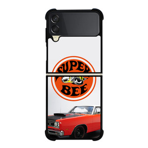 DODGE CHARGER SUPER BEE LOGO Samsung Galaxy Z Flip 3 Case Cover DODGE CHARGER SUPER BEE LOGO Samsung Galaxy Z Flip 3 Case Cover