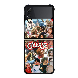 GREASE RISE OF PINK LADIES COLLAGE Samsung Galaxy Z Flip 3 Case Cover GREASE RISE OF PINK LADIES COLLAGE Samsung Galaxy Z Flip 3 Case Cover