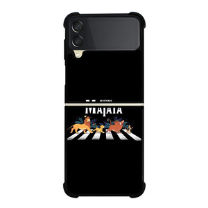 HAKUNA MATATA LION KING ABBEY ROAD  Samsung Galaxy Z Flip 3 Case Cover