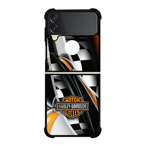 HARLEY DAVIDSON MOTOR ABSTRACT 2  Samsung Galaxy Z Flip 3 Case Cover