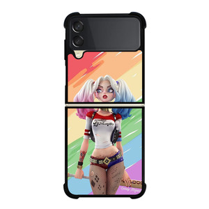 HARLEY QUEEN BARBIE Samsung Galaxy Z Flip 3 Case Cover HARLEY QUEEN BARBIE Samsung Galaxy Z Flip 3 Case Cover