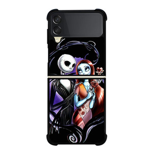 JACK SKELLINGTON AND SALLY NIGHTMARE BEFORE CHRISTMAS  Samsung Galaxy Z Flip 3 Case Cover