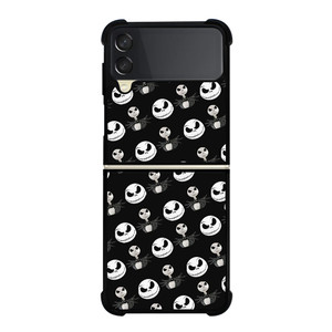 JACK SKELLINGTON NIGHTMARE BEFORE CHRISTMAS PATTERN  Samsung Galaxy Z Flip 3 Case Cover