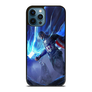 CAPTAIN AMERICA X THOR HAMMER 3 iPhone 12 Pro Max Case Cover CAPTAIN AMERICA X THOR HAMMER 3 iPhone 12 Pro Max Case Cover