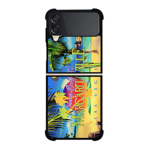 JIMMY BUFFETT MARGARITAVILLE LAS VEGAS  Samsung Galaxy Z Flip 3 Case Cover
