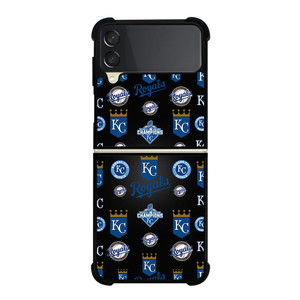 KANSAS CITY ROYALS LOGO PATTERN  Samsung Galaxy Z Flip 3 Case Cover