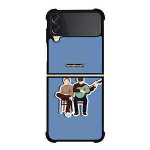 LIAM AND NOEL GALAGHER OASIS WONDERWALL Samsung Galaxy Z Flip 3 Case Cover LIAM AND NOEL GALAGHER OASIS WONDERWALL Samsung Galaxy Z Flip 3 Case Cover