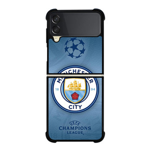 MANCHESTER CITY UEFA CHAMPIONS LEAGUE Samsung Galaxy Z Flip 3 Case Cover MANCHESTER CITY UEFA CHAMPIONS LEAGUE Samsung Galaxy Z Flip 3 Case Cover