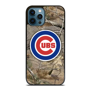 CHICAGO CUBS CAMO LEAF iPhone 12 Pro Max Case Cover CHICAGO CUBS CAMO LEAF iPhone 12 Pro Max Case Cover
