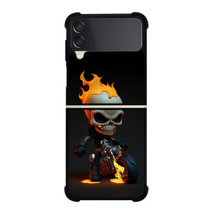 MINI GHOST RIDER KAWAII MARVEL Samsung Galaxy Z Flip 3 Case Cover MINI GHOST RIDER KAWAII MARVEL Samsung Galaxy Z Flip 3 Case Cover