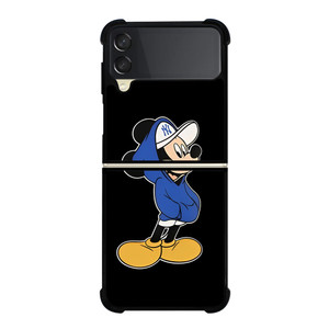 NEW YORK YANKEES MICKEY MOUSE BLACK Samsung Galaxy Z Flip 3 Case Cover NEW YORK YANKEES MICKEY MOUSE BLACK Samsung Galaxy Z Flip 3 Case Cover