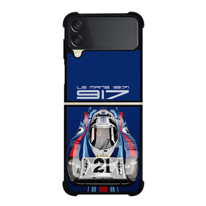 PORSCHE 917 LE MANS  Samsung Galaxy Z Flip 3 Case Cover