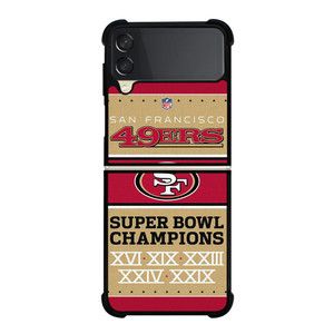 SAN FRANCISCO 49ERS SUPER BOWL CHAMPIONS  Samsung Galaxy Z Flip 3 Case Cover