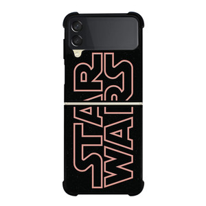 STAR WARS PINK LOGO Samsung Galaxy Z Flip 3 Case Cover STAR WARS PINK LOGO Samsung Galaxy Z Flip 3 Case Cover