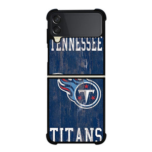 TENNESSEE TITANS WOODEN LOGO  Samsung Galaxy Z Flip 3 Case Cover
