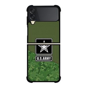 US ARMY HALF CAMO  Samsung Galaxy Z Flip 3 Case Cover
