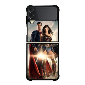 WONDER WOMAN SUPERMAN DC SUPERHERO  Samsung Galaxy Z Flip 3 Case Cover
