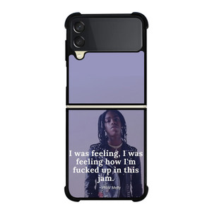 YNW MELLY RAPPER QUOTES Samsung Galaxy Z Flip 3 Case Cover YNW MELLY RAPPER QUOTES Samsung Galaxy Z Flip 3 Case Cover