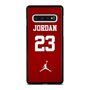 AIR JORDAN 23 RED DOTTED Samsung Galaxy S10 Case Cover AIR JORDAN 23 RED DOTTED Samsung Galaxy S10 Case Cover
