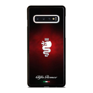 ALFA ROMEO CAR ICON Samsung Galaxy S10 Case Cover ALFA ROMEO CAR ICON Samsung Galaxy S10 Case Cover
