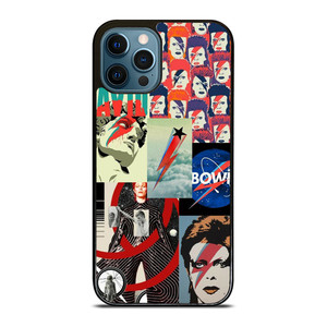 DAVID BOWIE ART COLLAGE iPhone 12 Pro Max Case Cover DAVID BOWIE ART COLLAGE iPhone 12 Pro Max Case Cover