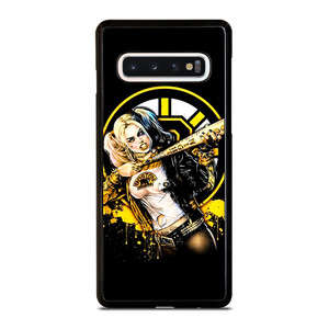 BOSTON BRUINS HARLEY QUINN  Samsung Galaxy S10 Case Cover
