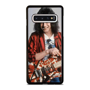 EDDIE VAN HALEN AND GUITAR  Samsung Galaxy S10 Case Cover EDDIE VAN HALEN AND GUITAR  Samsung Galaxy S10 Case Cover