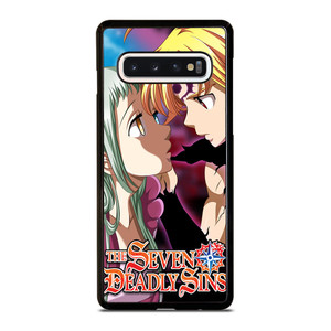 ELIZABETH LIONES AND MELIODAS SEVEN DEADLY SINS ANIME  Samsung Galaxy S10 Case Cover