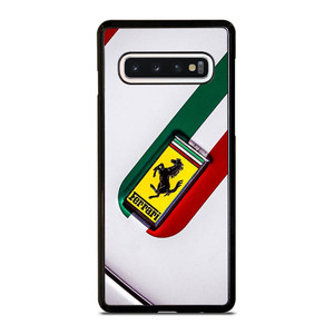 FERRARI LOGO ITALY Samsung Galaxy S10 Case Cover FERRARI LOGO ITALY Samsung Galaxy S10 Case Cover